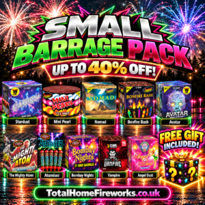 Small barrage pack | Diwali, Bonfire night | total home fireworks |