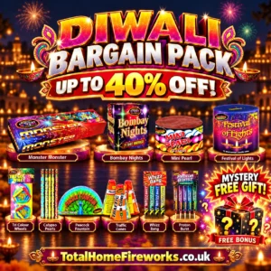 DIWALI BARGAIN PACK - Total home fireworks – Hallmark Fireworks | Diwali fireworks | Bonfire fireworks | New Years Eve Fireworks |