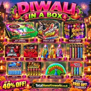 DIWALI IN A BOX - Total home fireworks – Hallmark Fireworks | Diwali fireworks | Bonfire fireworks | New Years Eve Fireworks |