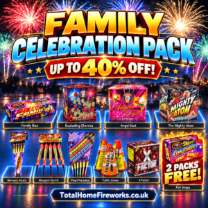 Family celebration pack - Diwali fireworks | Bonfire Night | New Year's Eve Fireworks |
