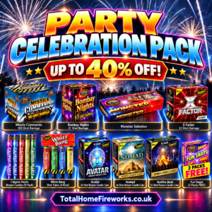 Party celebration pack | | total home fireworks |