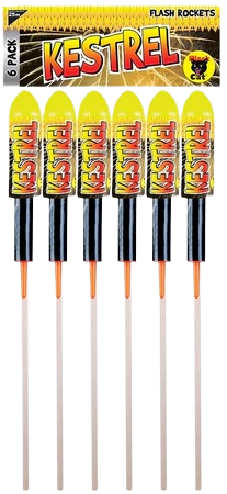 Kestrel Flash Rocket Pack | total home fireworks |