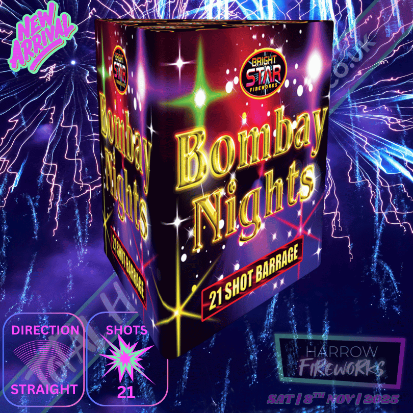 Bombay Nights 21 Shot Barrage