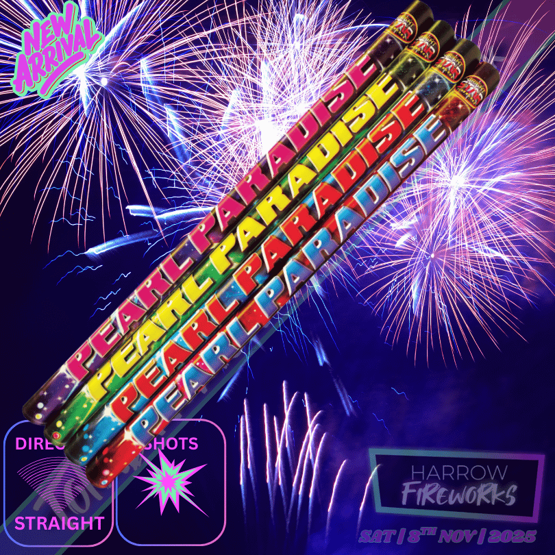 Pearl Paradise Roman Candles 4pce