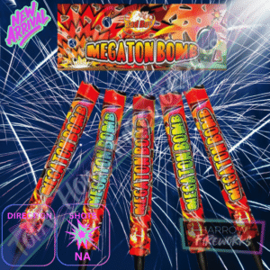 BAD BOY MEGATON BOMBE CANDLE PACK LARGE Diamond fireworks - | total home fireworks