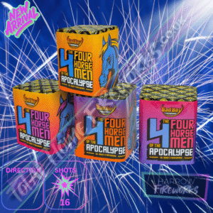 4 HORSEMEN 24 SHOT CAKE | Diamond fireworks - | total home fireworks