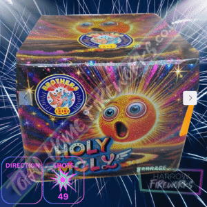 HOLY MOLY – 49 Shot Barrage – Total Home Fireworks – Brothers Pyrotechnics